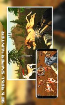 Wild Loin Hunting 2018 - Deer Survival Safari Game游戏截图4