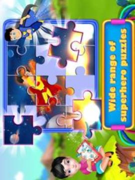 Puzzle Kids Super Hero Shape & Jigsaw Puzzles游戏截图1