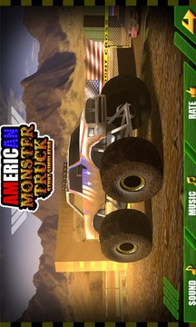 American Monster Truck Stunt Simulator游戏截图1