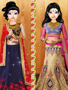 Indian Bride Makeover Salon And HandArt游戏截图5