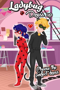 Ladybug and Cat Noir Dress up游戏截图3