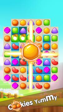 Yummy Cookie Star - Jelly Drop游戏截图1
