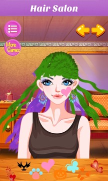 Hollywood Fashion Hair Salon游戏截图3