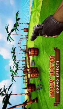 Real Action Bottle Shooter Gun Strike Expert Game游戏截图2