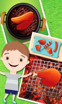 烧烤烧烤 - 烹饪游戏截图2