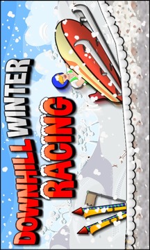 Downhill Winter Racing游戏截图1