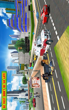 Ambulance Rescue Game 3D 2017游戏截图3