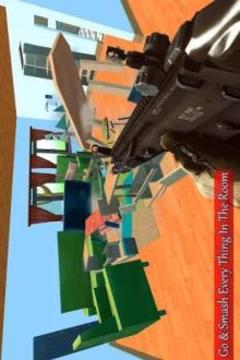 Destroy the House: Smash Home FPS Blast Shooter游戏截图2