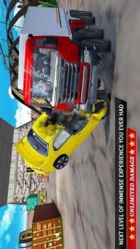 Truck Crash City Racing Stunts Simulator游戏截图1