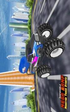 Mega Ramp Monster Truck 3D游戏截图1