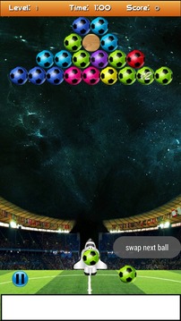 Galaxy Football Bubble游戏截图4