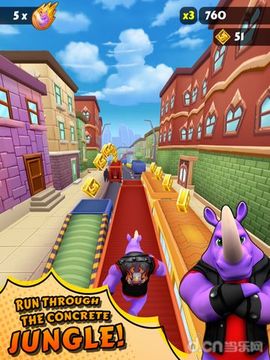Rhinbo - Arcade Endless Runner游戏截图3