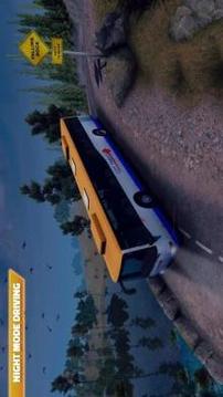 Offroad Bus Hill Driving Sim: Mountain Bus Racing游戏截图4
