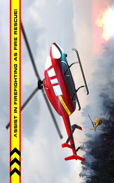 Heli Rescue Fire Fighter游戏截图1