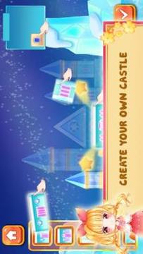 Princess Cherry Castle Blocks Construction Builder游戏截图4