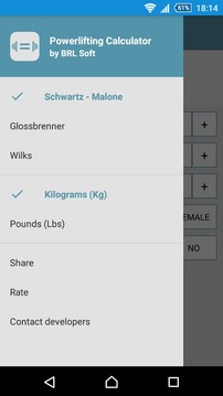 Powerlifting Calculator游戏截图1
