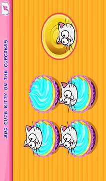 Kitty Cupcakes Cooking Games游戏截图3