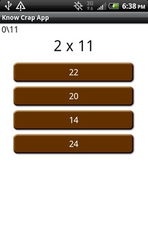 Know Crap App - Multiplication游戏截图3