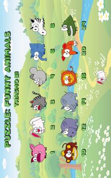 Funny animal puzzle HD游戏截图1