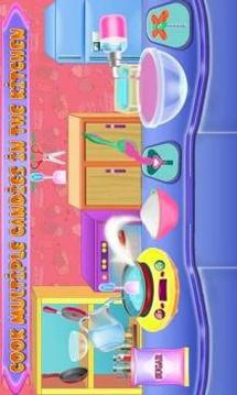 Candy Cooking & Shop Cleaning: Gumball Maker Store游戏截图2