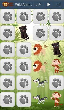 Matching Game Wild Animals游戏截图4