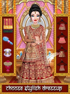 Indian Wedding Fashion Stylist Salon For Bride游戏截图5