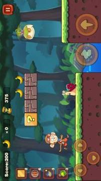 Monkey Adventure Run - Jungle Story - Banana World游戏截图5