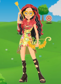 Dress up Archery Ever After Girls Avatar Maker游戏截图5