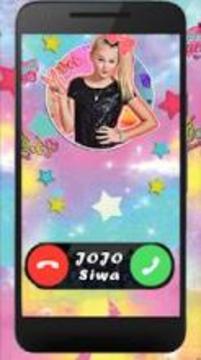 Best CALL & CHAT For jojosiwa - Jojosiwa joke call游戏截图1