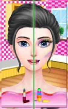 Beauty Salon Candy Makeup: Rainbow Theme游戏截图4