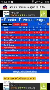 Russian Premier League 2014-15游戏截图4