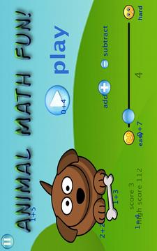 Animal Math Fun Free!游戏截图1