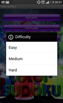 Farebne sudoku游戏截图3