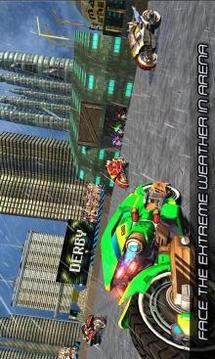 Bike Racing Futuristic Demolition Derby游戏截图2