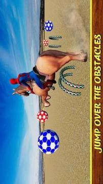 Impossible SuperHeroes Horse Stunts 3D游戏截图3