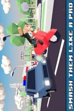 Blocky Police Family Simulator: City Criminals游戏截图3