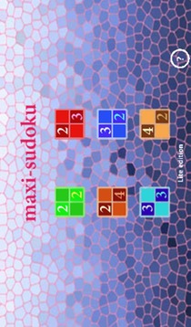 Maxi Sudoku Lite游戏截图1