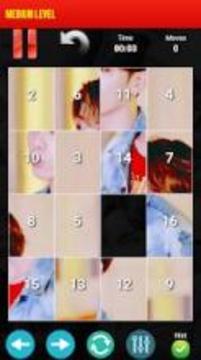 BTS Pictures Tiles Puzzle Kpop Game ♥游戏截图5