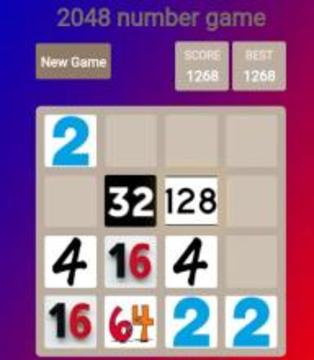 2048 Swipe Game游戏截图1