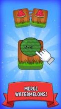 Merge Watermelon - Kawaii Idle Evolution Clicker游戏截图4