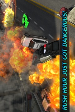 Police City Chase Racing 3D游戏截图3