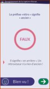 Vrai ou Faux - Culture G游戏截图2