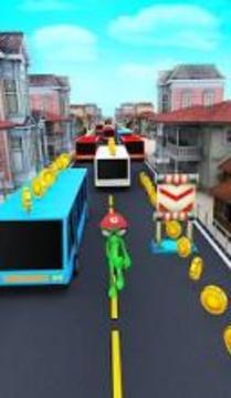 Crazy Green Alien- The Fastest Runner游戏截图4