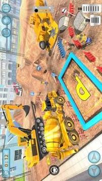 Construction Machines Parking Simulator 2018游戏截图3