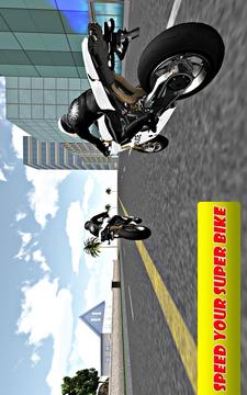 Police Auto Motor Bike - Crazy City Thrill Riding游戏截图5