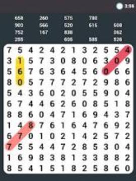 Number Search Puzzle游戏截图3