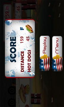 Captain Murica Hot-Dog Run游戏截图4