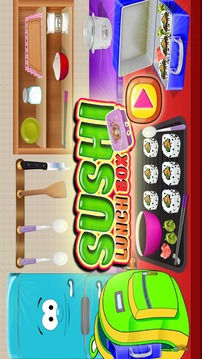 Sushi maker Lunch Box - cusine cooking game游戏截图5