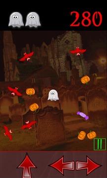 Halloween Candy Ghost Dodger游戏截图2