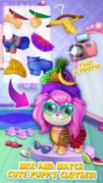 Pink Dog Mimi - My Virtual Pet游戏截图1